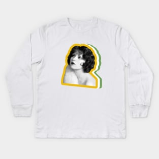 The Immortal Clara Bow Kids Long Sleeve T-Shirt